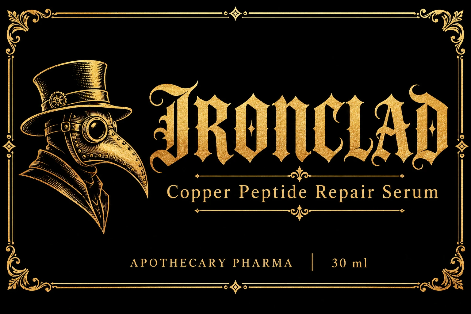 IRONCLAD — Copper Peptide Repair Serum